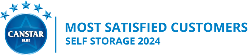 Canstar blue 2024 best storage award logo